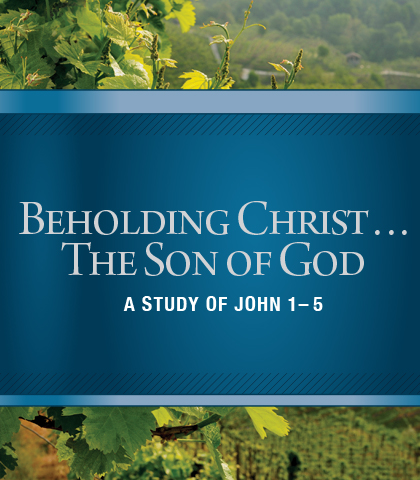 Artwork for Beholding Christ...The Son of God: A Study of John 1-5