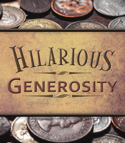 Artwork for Hilarious Generosity