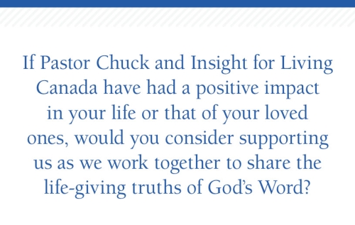 Insight for Living Canada | The Bible-teaching ministry of Charles R ...